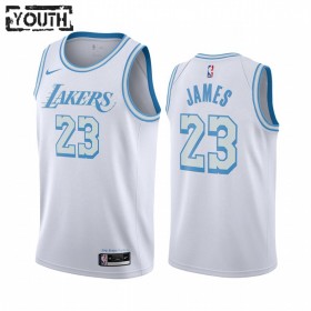 Dres Los Angeles Lakers LeBron James 23 2020-21 City Edition Swingman - Dječji